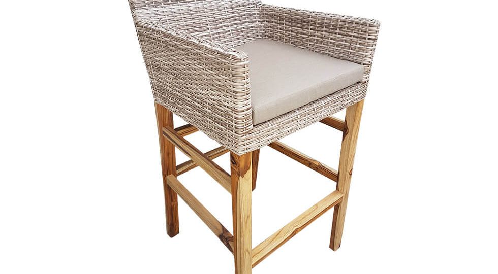 Cali Teak barstool