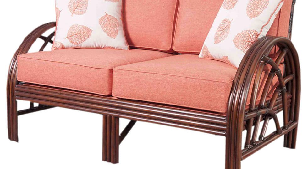 tropical loveseat