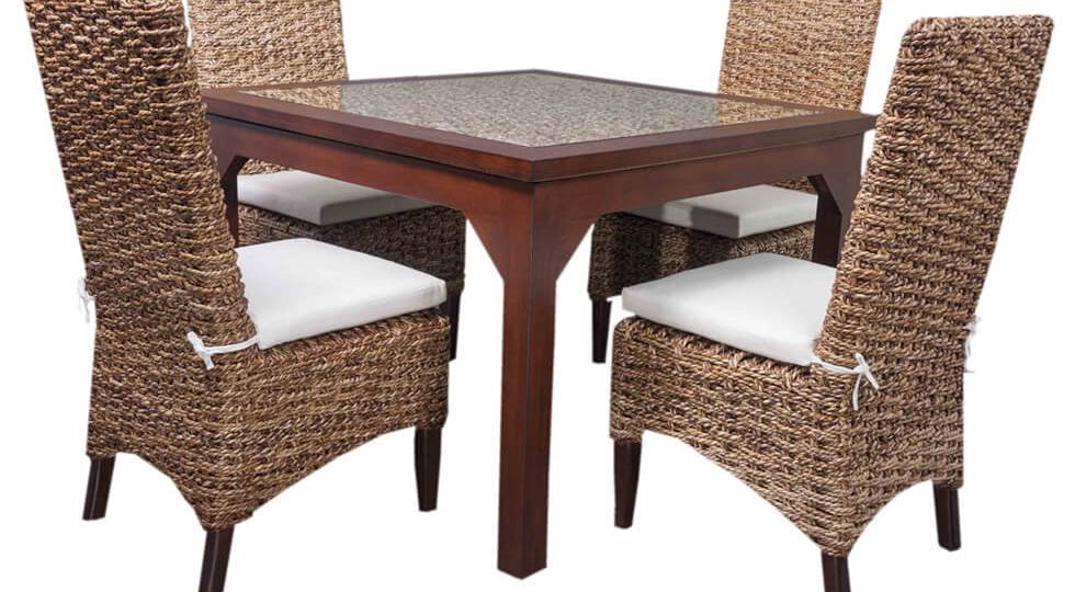 Natural Rope Dining Set